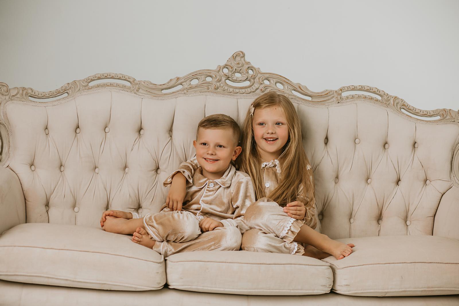 Boys Luxury Gold Velvet Pyjamas - Pretty personal gifting