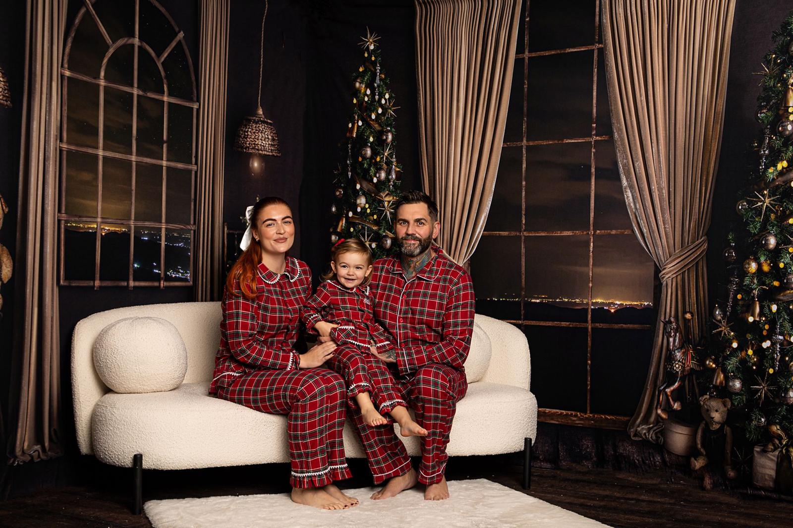 Women's Traditional Red Tartan Pyjamas - Pretty personal gifting